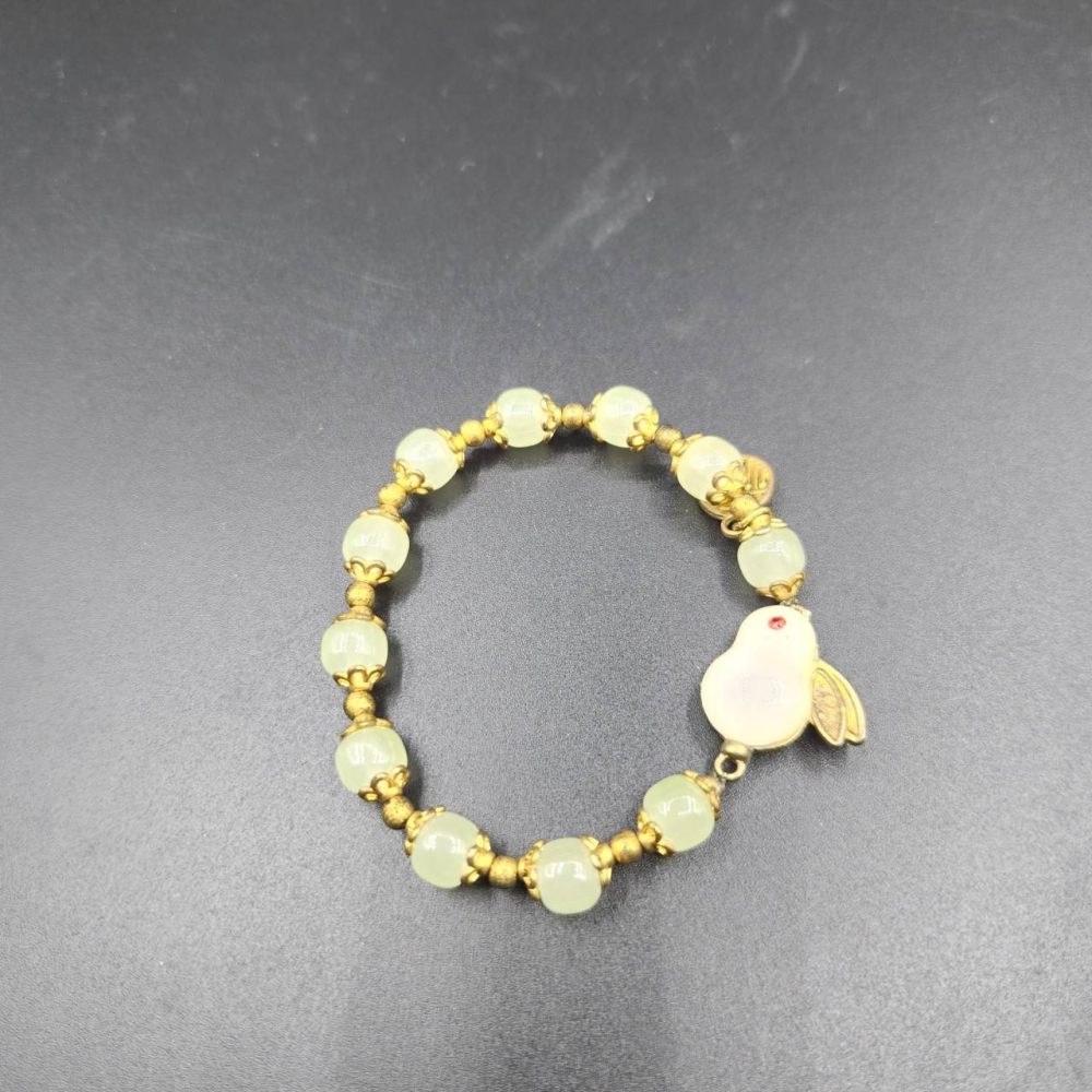 【sigmanet家庭百貨】全新女用豼貅開運招財手鍊-細節圖2