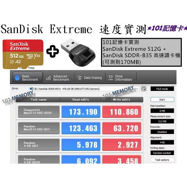 【台灣公司貨】SanDisk Extrem MicroSD 512G 512GB U3 A2手機行車紀錄器 高速記憶卡-細節圖3