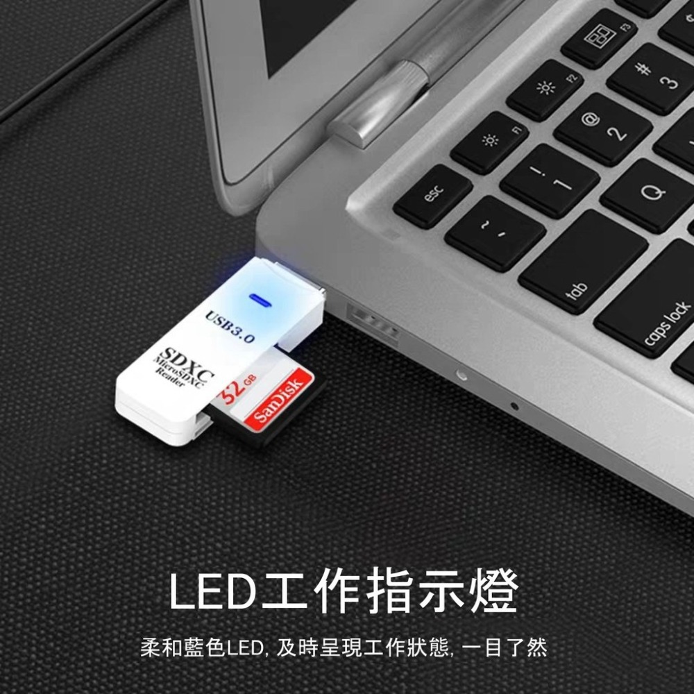 USB3.0 高速讀卡機 (器) 支援 32G 64G 128G 256G 512G 1TB 記憶卡 高達100MB-細節圖3