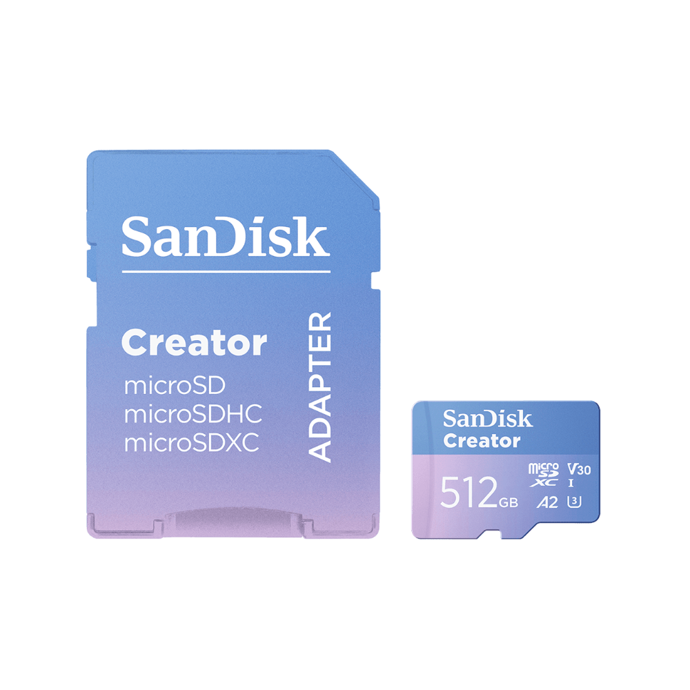 SanDisk Creator 128G 256G 512G 1TB microSD 記憶卡 A2 V30 終身保固-規格圖4