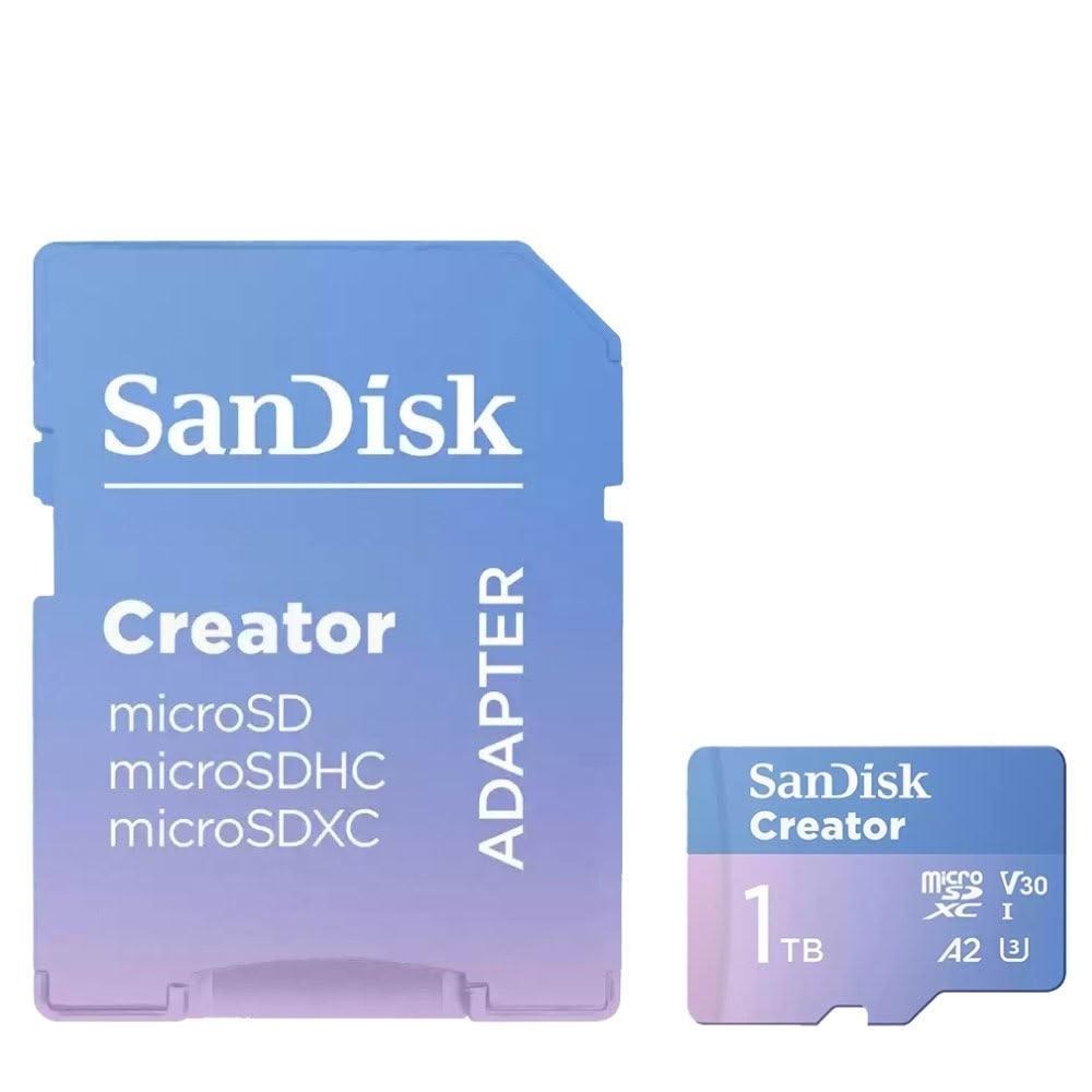 SanDisk Creator 128G 256G 512G 1TB microSD 記憶卡 A2 V30 終身保固-規格圖4