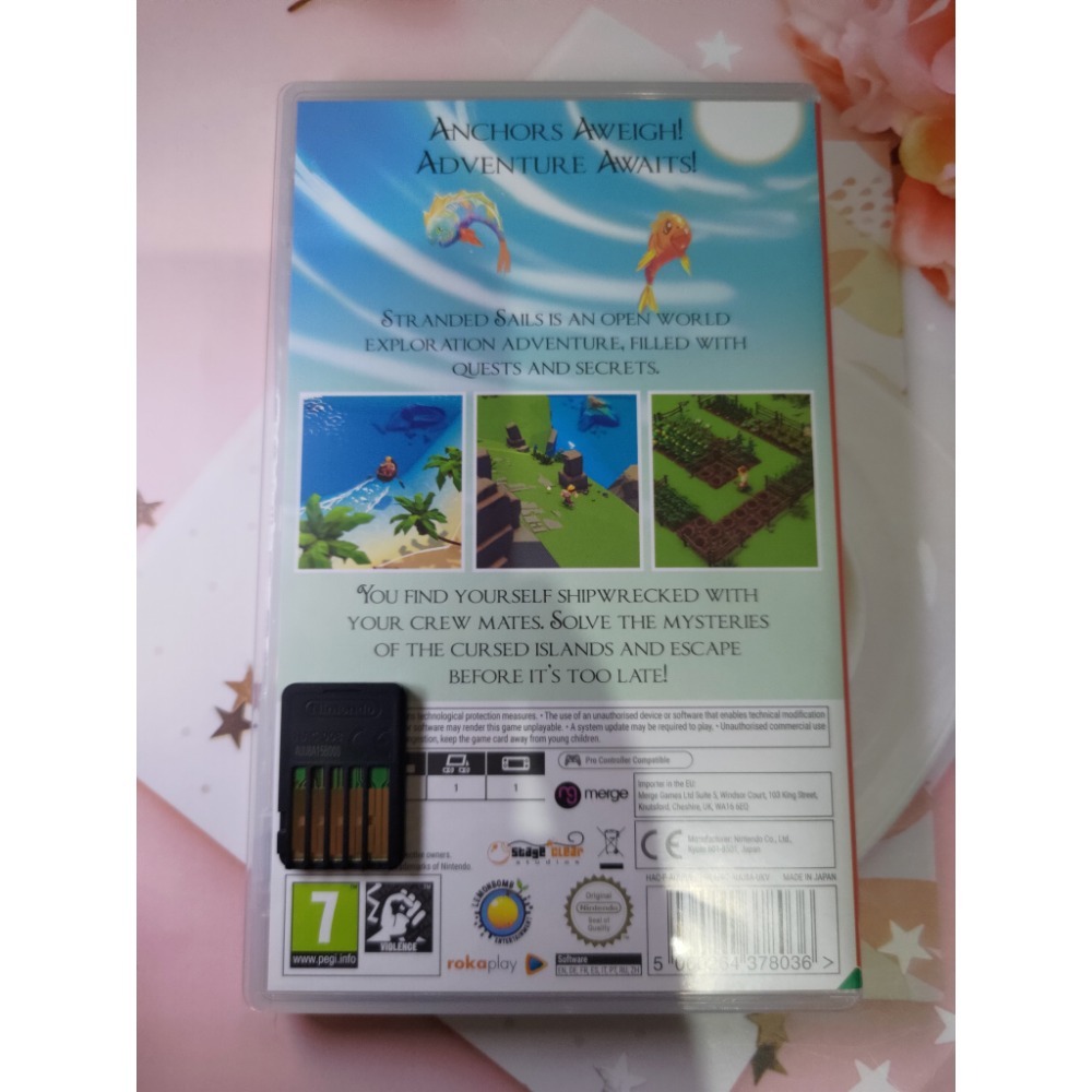 【二手Switch遊戲片】模擬經營探索遊戲/落難航船 : 詛咒之島的探險者/歐版中文/二手九成新-細節圖2