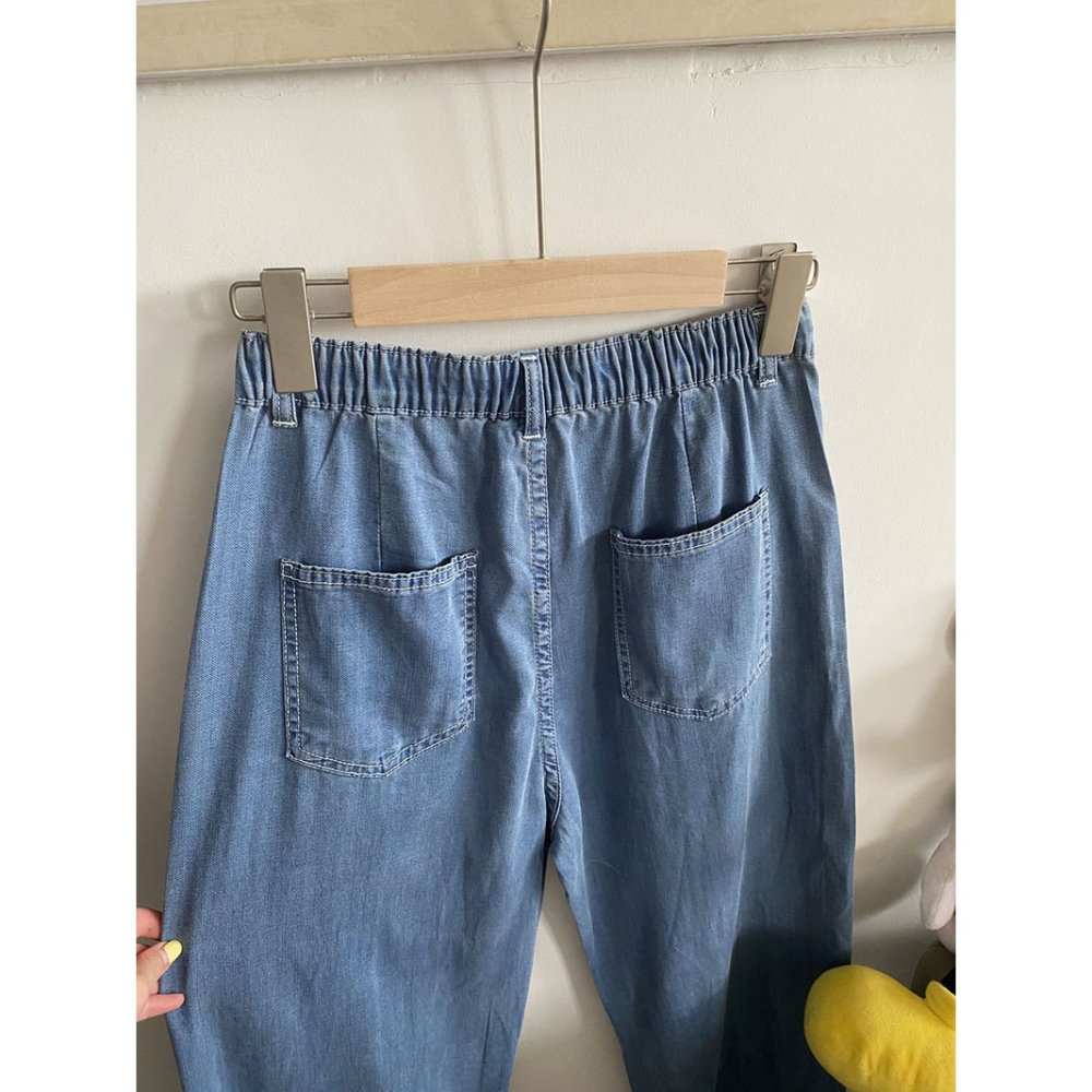 年年爆單✨夏季必備 Y+C&COCO冰8度天絲牛仔褲#J1319-細節圖9