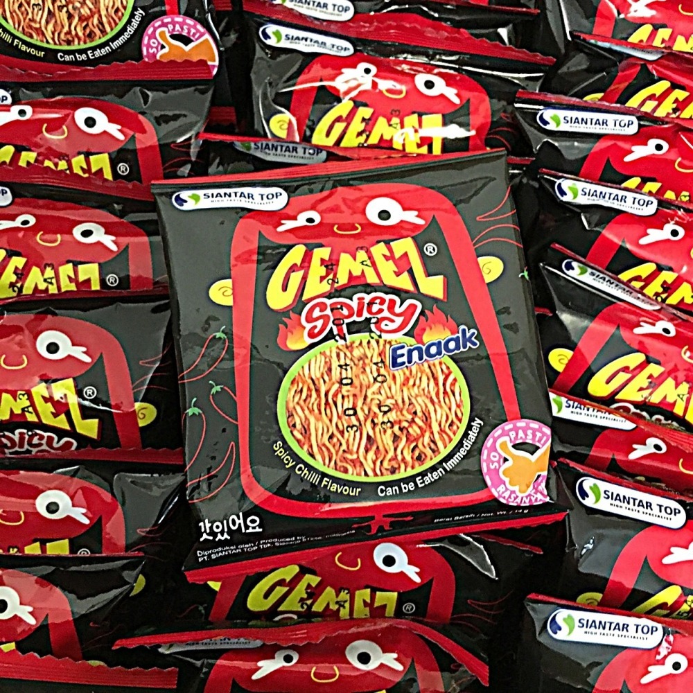 Enaak 小雞麵點心麵辣味｜酥脆口感辣香涮嘴迷你零食包【捷羚商行】-細節圖4