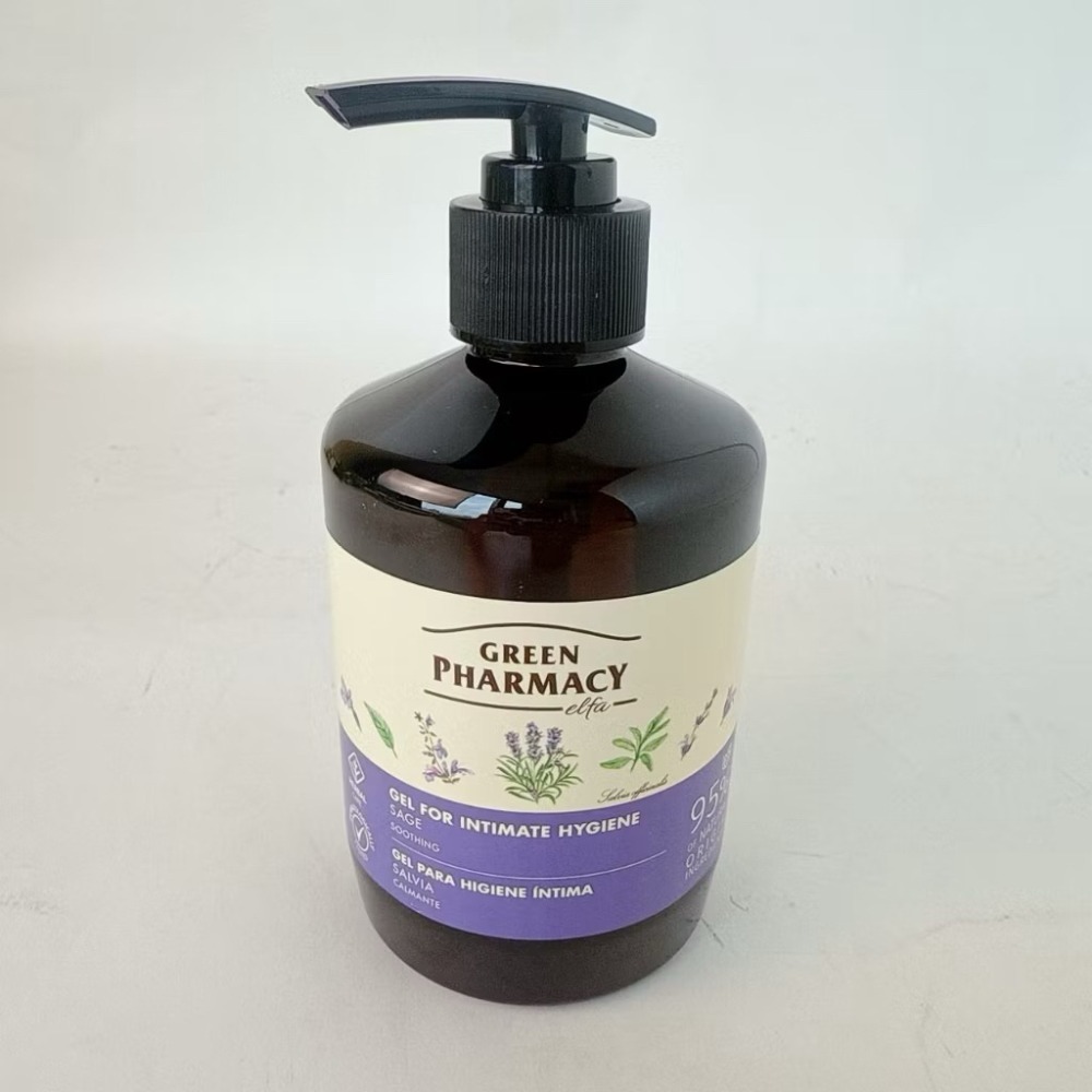 歐洲波蘭Green Pharmacy 私密潔膚露370ml-規格圖1