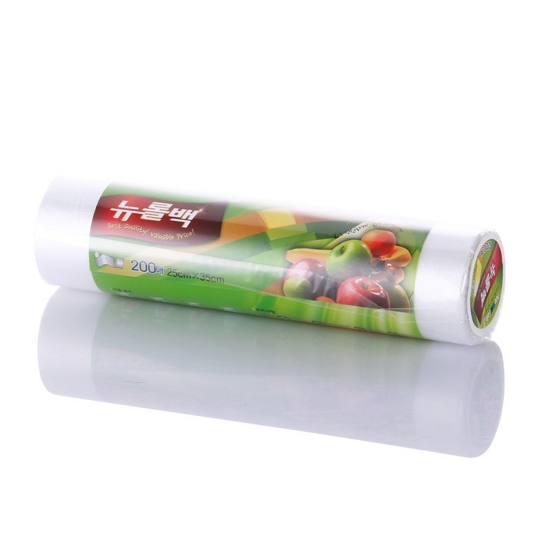 韓國 New Wrap 捲筒式平口PE保鮮袋 200入-細節圖2