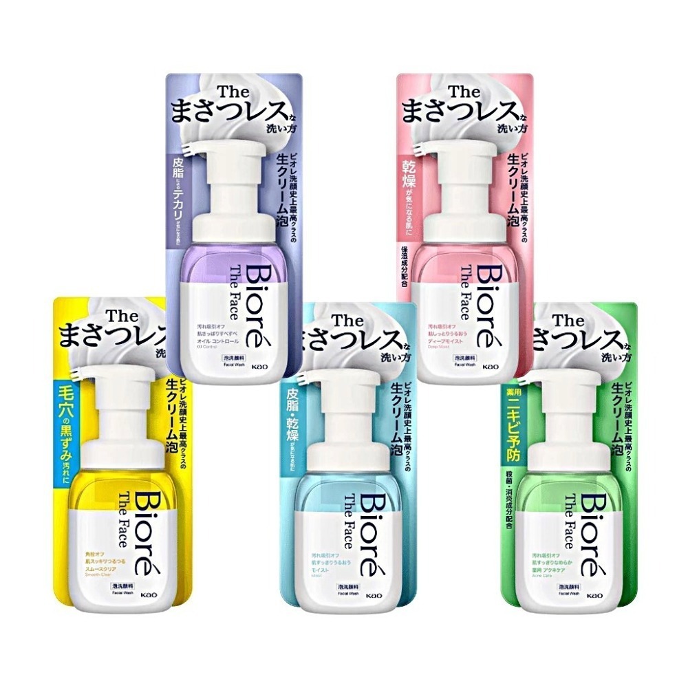 🌸日本 花王 Kao Biore 奶油泡泡洗面乳｜綿密慕斯 × 溫和洗淨 × 敏感肌適用【捷羚商行】-細節圖2