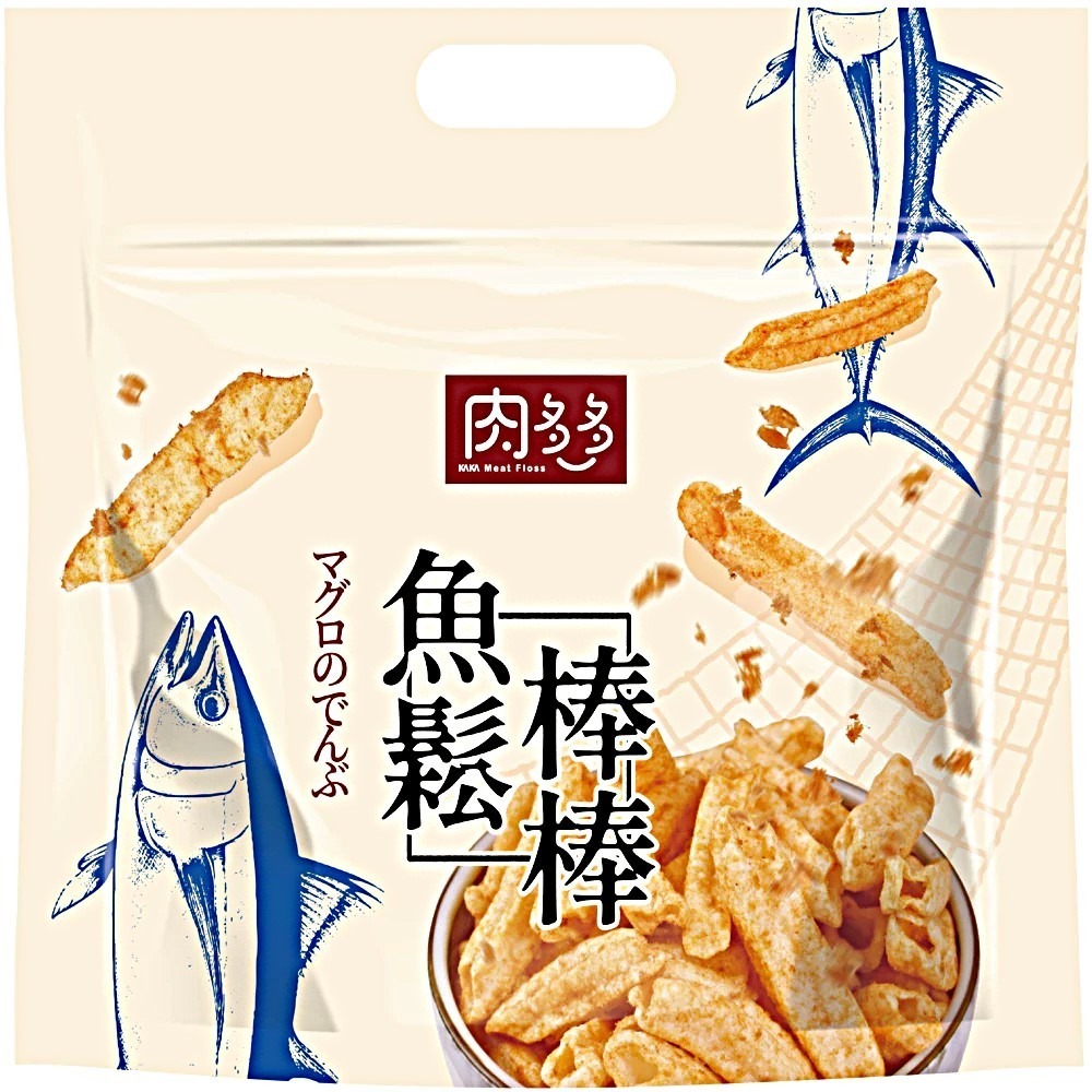 台灣 KAKA 肉多多 魚鬆棒棒80g-細節圖2