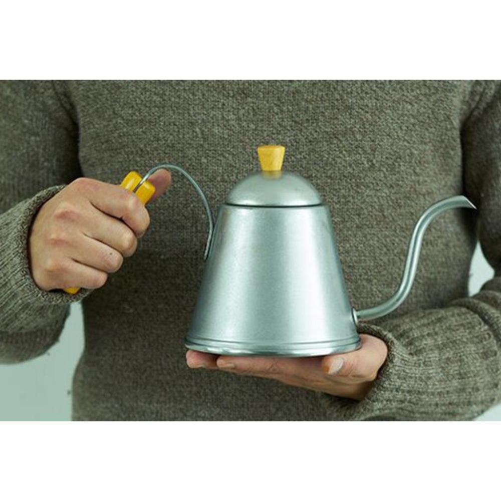 日本製 AOYOSHI 青芳製作所 復古仿舊不鏽鋼手沖壺 / 咖啡細口壺-細節圖7