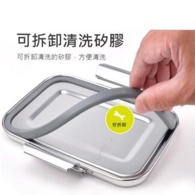 台灣製造  理想牌 #316不銹鋼分格餐盤 / 防漏便當盒 / 兒童餐盤 / 環保餐盒 / 四格餐盤 / 自助餐盤-細節圖2