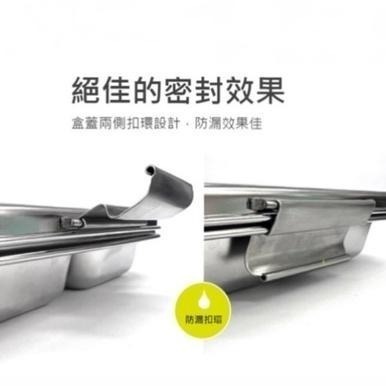 台灣製造  理想牌 #316不銹鋼分格餐盤 / 防漏便當盒 / 兒童餐盤 / 環保餐盒 / 四格餐盤 / 自助餐盤-細節圖3