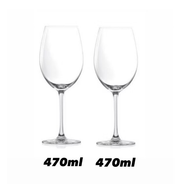 泰國Lucaris 曼谷系列 無鉛水晶玻璃紅酒杯 470ml (兩入禮盒組)-規格圖4