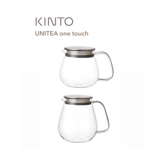 日本 KINTO UNITEA one touch 茶壺 / 玻璃壺 (460ml/720ml)