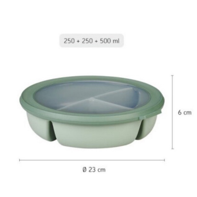 荷蘭製 MEPAL分隔圓形密封保鮮盒 / 密封盒 / 餐盒 / 自備餐盒 / 餐盤 / 密封保鮮便當盒 /另售專用微波蓋-細節圖5