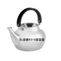 台灣製金緻#316亮面笛音壺-規格圖5