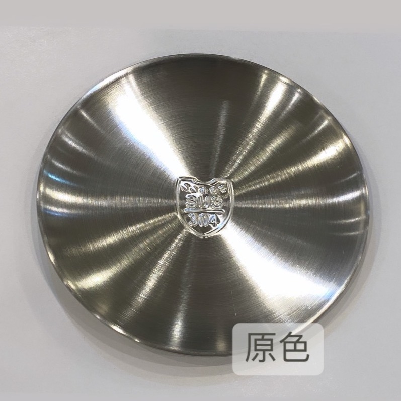 金太郎KINDAIRO 韓式餐具 / 韓式不銹鋼圓盤 / 分裝盤 / 淺盤 / 分食盤-規格圖5