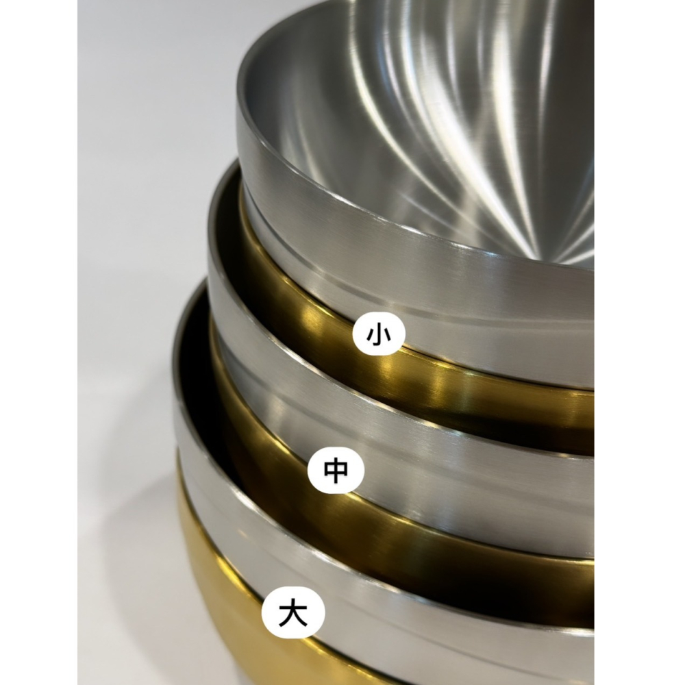 韓式餐具 / #304真空大碗 / 雙層隔熱碗 / 分食碗盤 / 刨冰碗-細節圖3