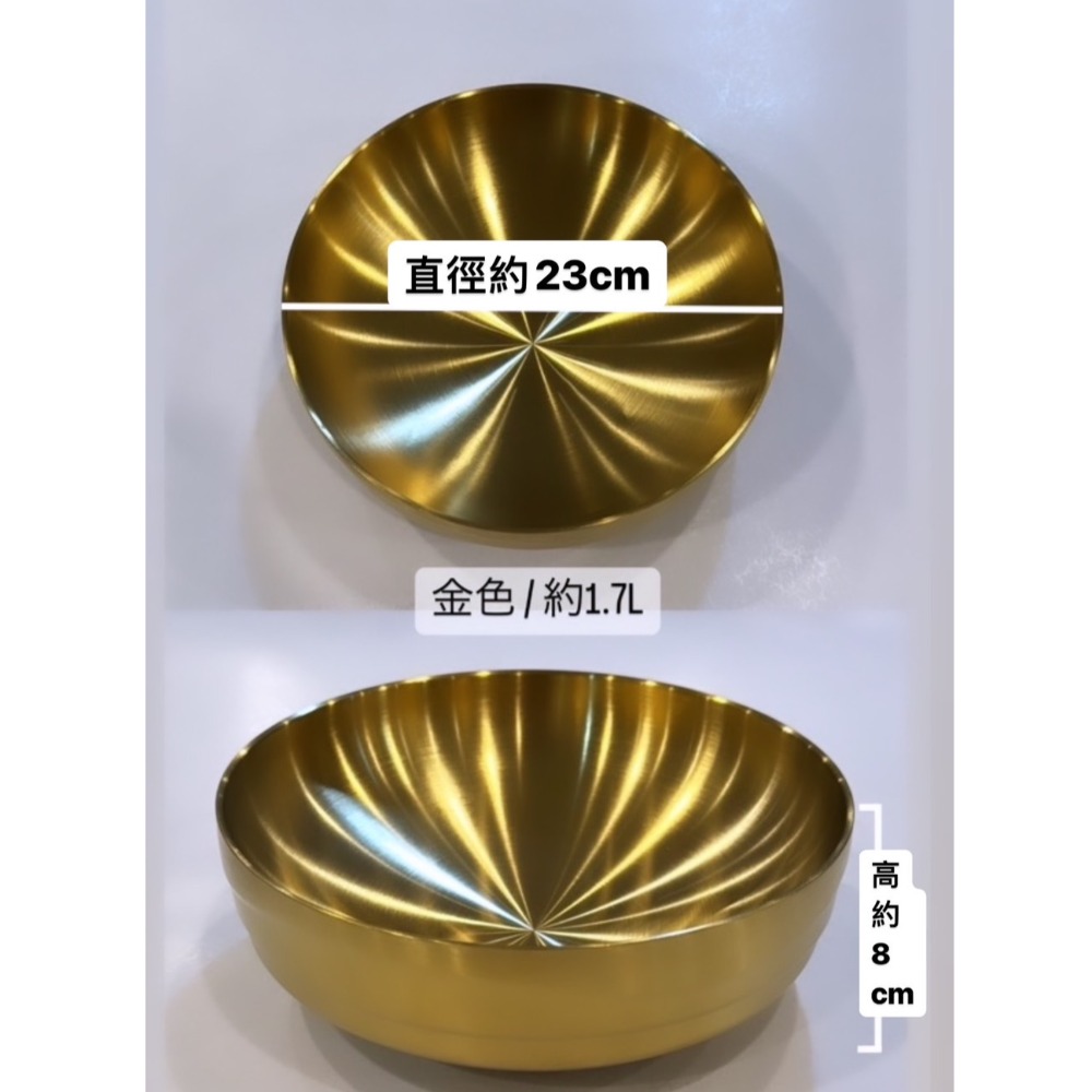 韓式餐具 / #304真空大碗 / 雙層隔熱碗 / 分食碗盤 / 刨冰碗-規格圖5