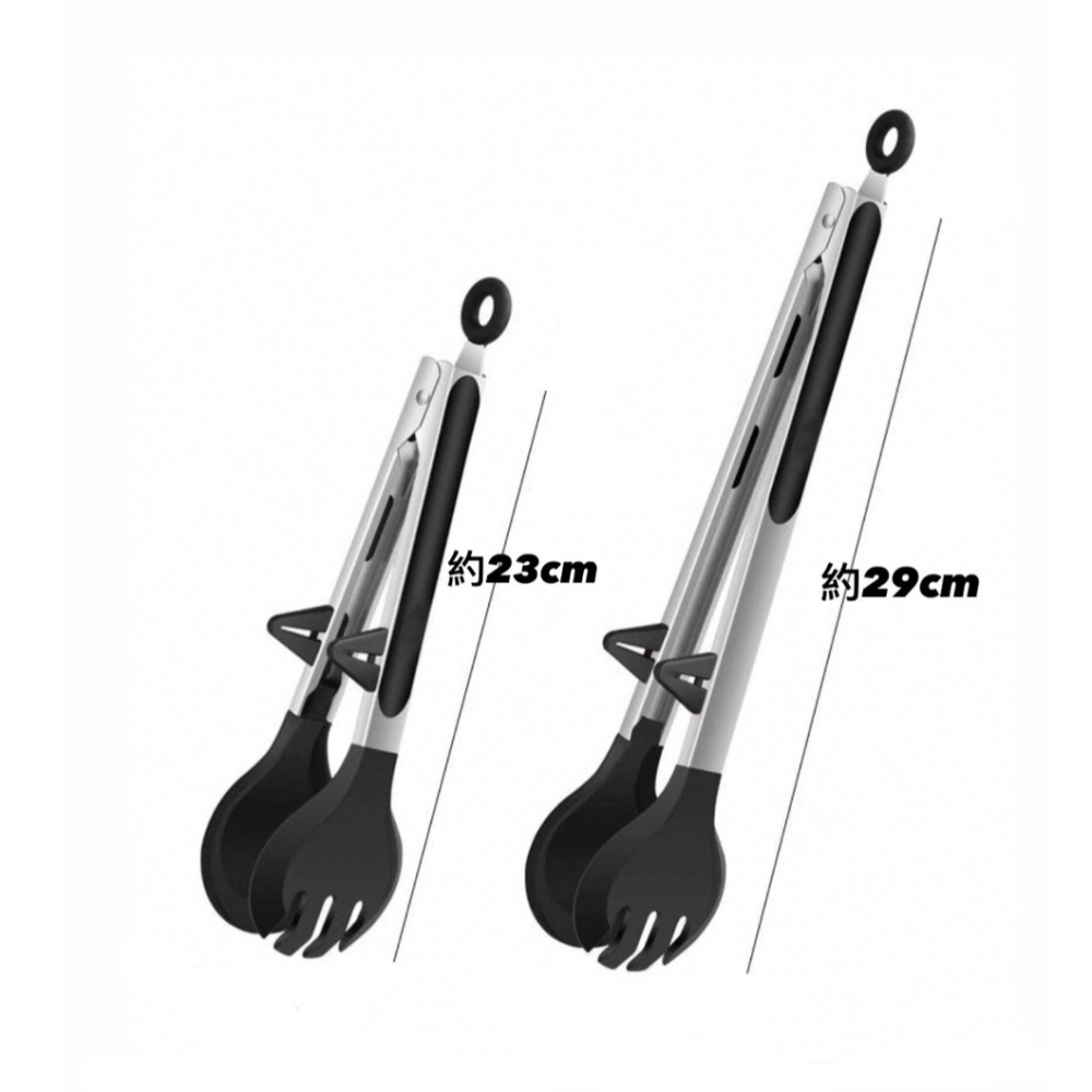 耐熱矽膠料理夾 / 食品夾 / 自助夾 / 火鍋食物夾 / 夾子-細節圖3