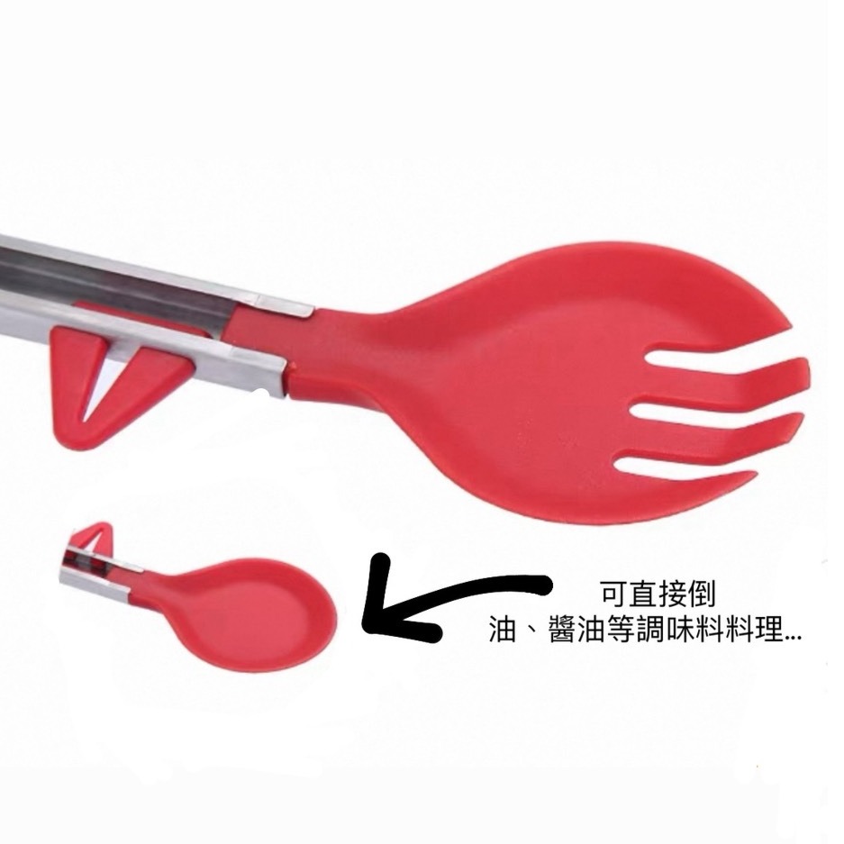 耐熱矽膠料理夾 / 食品夾 / 自助夾 / 火鍋食物夾 / 夾子-細節圖5