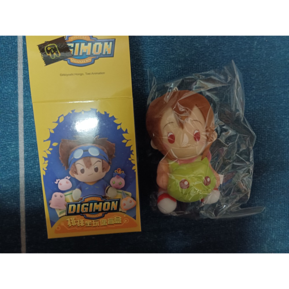 數碼寶貝 排排坐玩偶盒玩 確認款-嘉兒-細節圖2