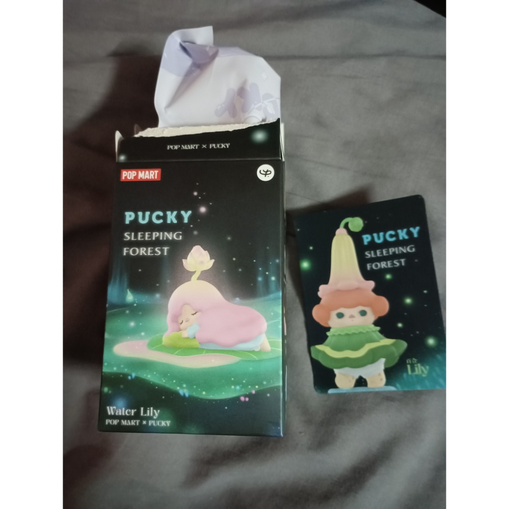 POPMART 泡泡馬特 PUCKY 沉睡森林 確認款 百合-細節圖2