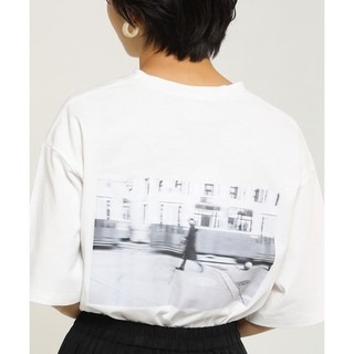 FREAKS STORE 中性寬鬆黑白相片T恤-細節圖4