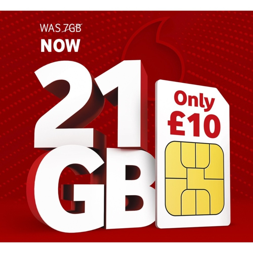 英國上網卡Vodafone 30天7~100GB高速5G上網 英國上網電話卡 倫敦愛丁堡布萊頓愛爾蘭冰島挪威【樂上網】-細節圖2