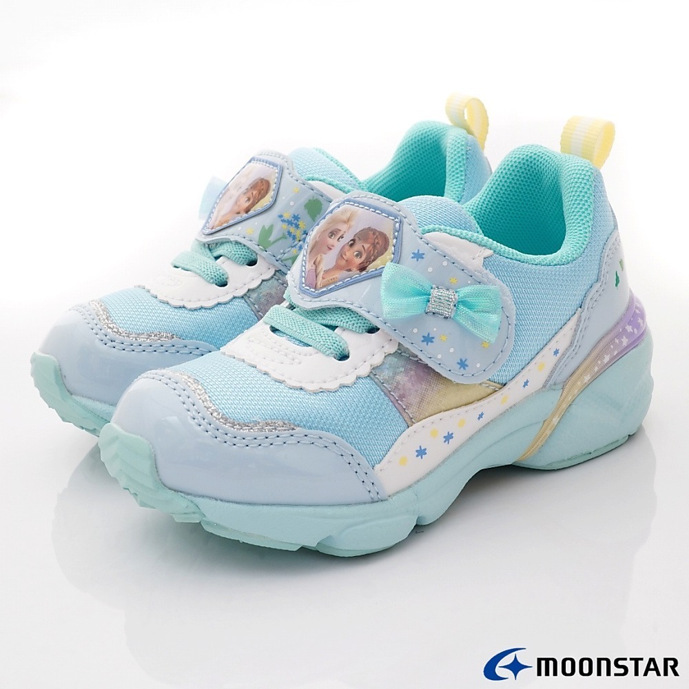 【日本月星Moonstar機能童鞋】冰雪奇緣 /2E運動款C1322系列/2色任選(中小童段)15-19cm-細節圖8