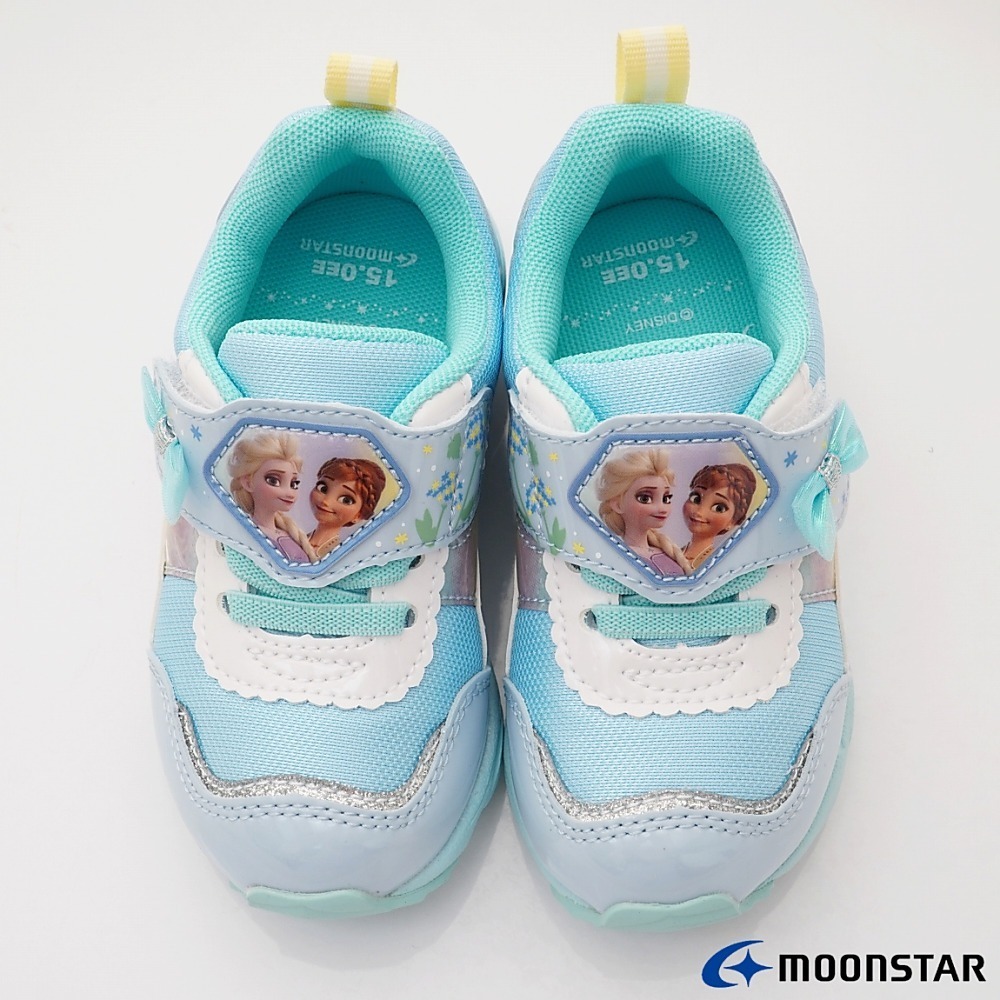 【日本月星Moonstar機能童鞋】冰雪奇緣 /2E運動款C1322系列/2色任選(中小童段)15-19cm-細節圖10