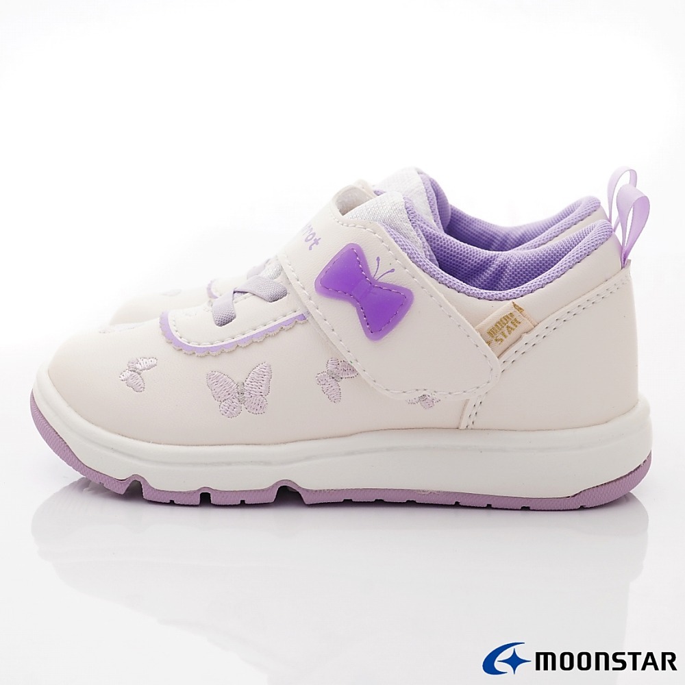 【日本月星Moonstar機能童鞋】赤子心系列 /2E小花款C2346/3色任選(中小童段)15-19cm-細節圖4