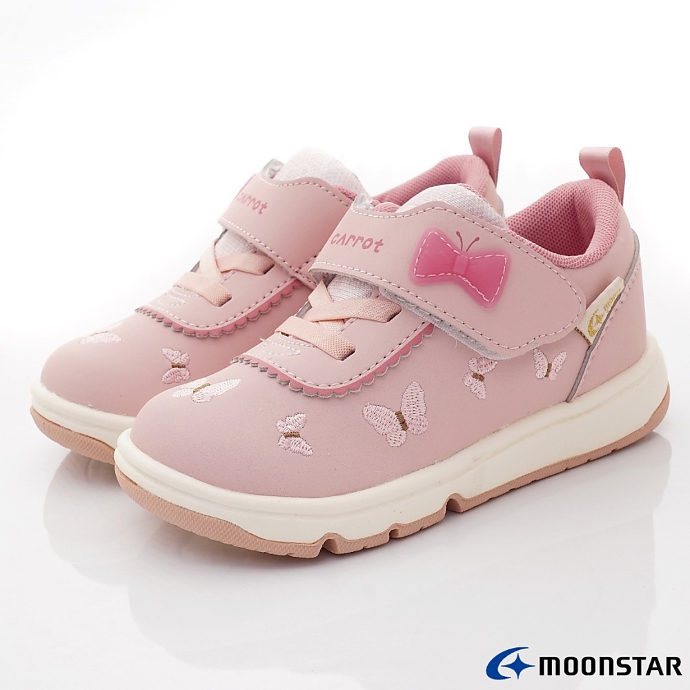 【日本月星Moonstar機能童鞋】赤子心系列 /2E小花款C2346/3色任選(中小童段)15-19cm-細節圖6