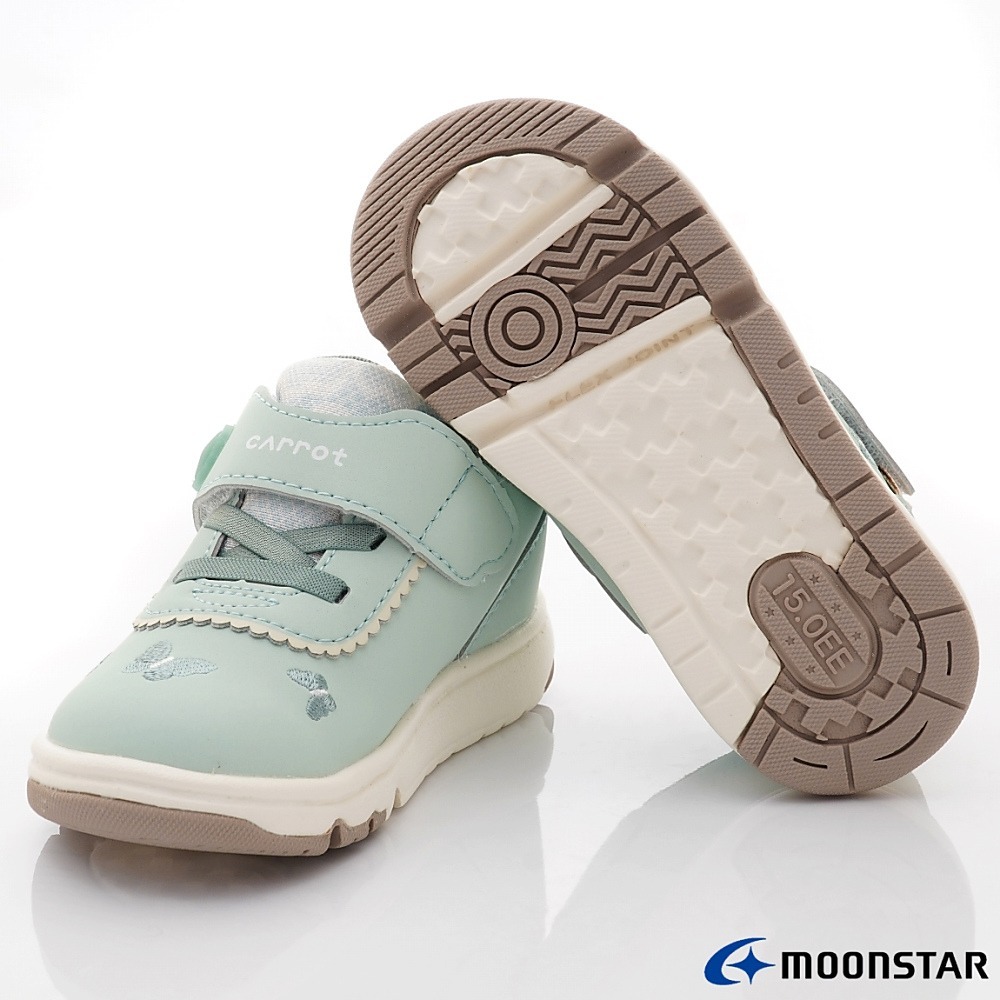 【日本月星Moonstar機能童鞋】赤子心系列 /2E小花款C2346/3色任選(中小童段)15-19cm-細節圖11