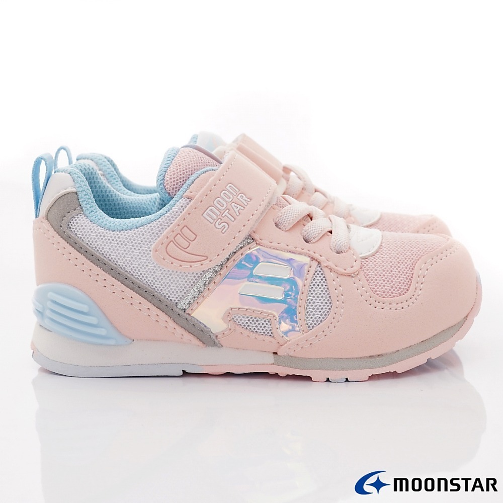【日本月星Moonstar機能童鞋】HI系列 /2E月字形232384水蜜桃(中小童段)15-21cm-細節圖7