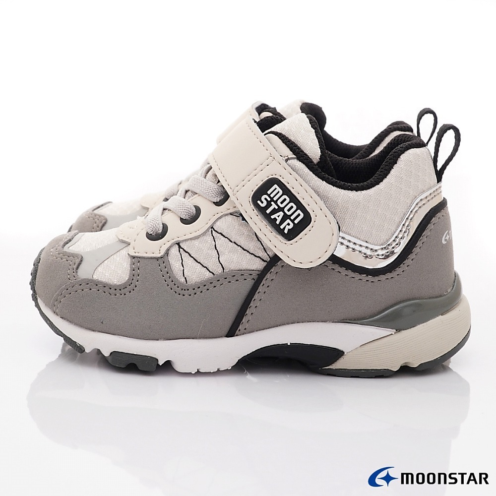 【日本月星Moonstar機能童鞋】HI系列 /3E穩定機能23357灰(中小童段)16-21cm-細節圖3