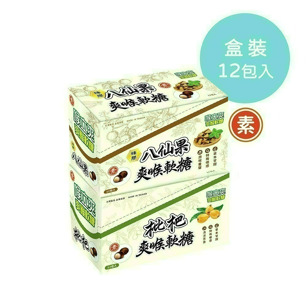 【喉立爽】爽喉軟糖_夾鏈包 蜂蜜海鹽檸檬、犇、枇杷、金桔陳皮、蜂膠八仙果、蜂膠羅漢果、梅精、素食枇杷、素食蜂膠八仙果-細節圖7