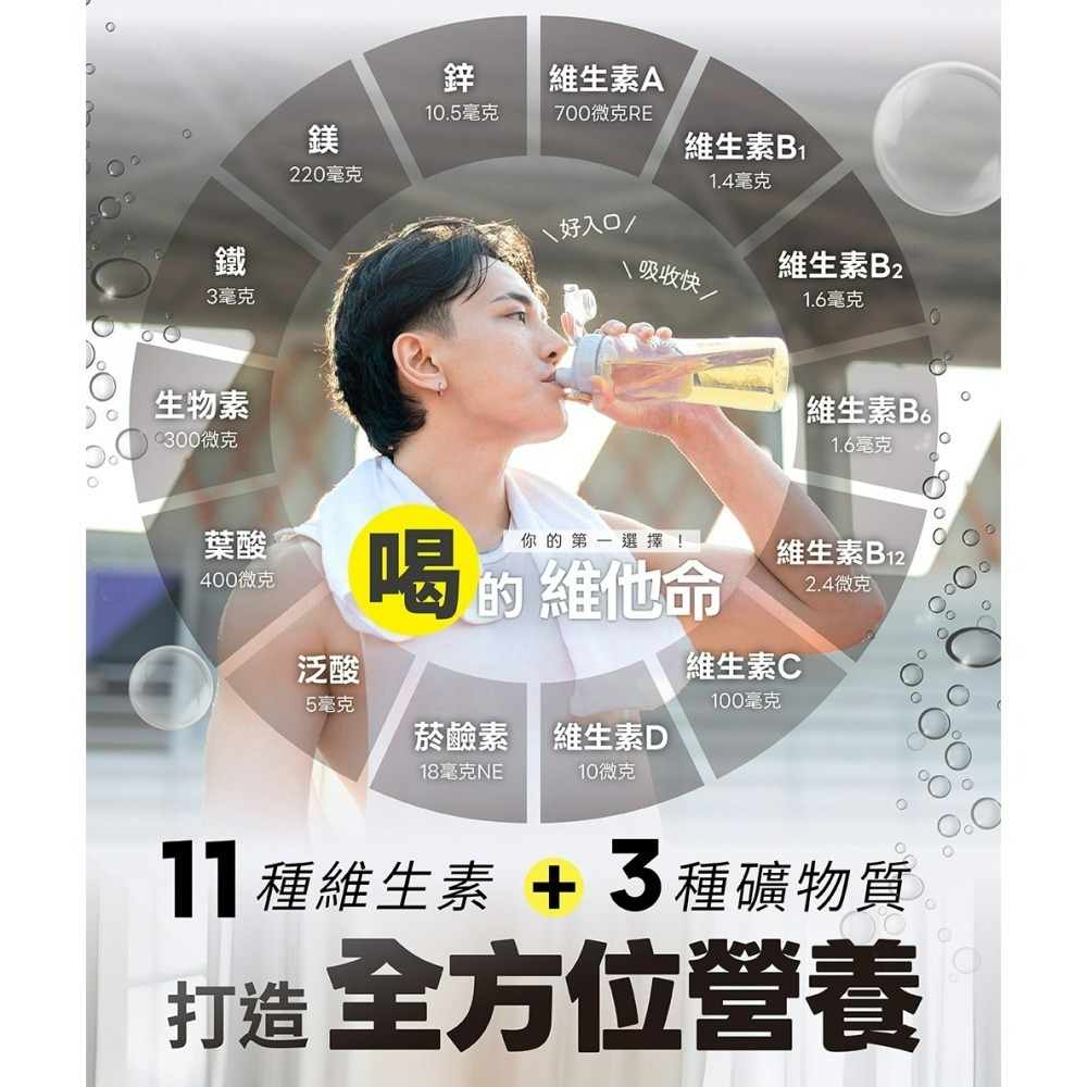 【五洲生醫】維他命ABCD氣泡粉_檸檬口味 20包/盒-細節圖9