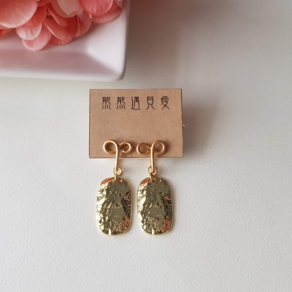 【圓方】無痛耳夾、夾式耳環、耳鉤-細節圖2