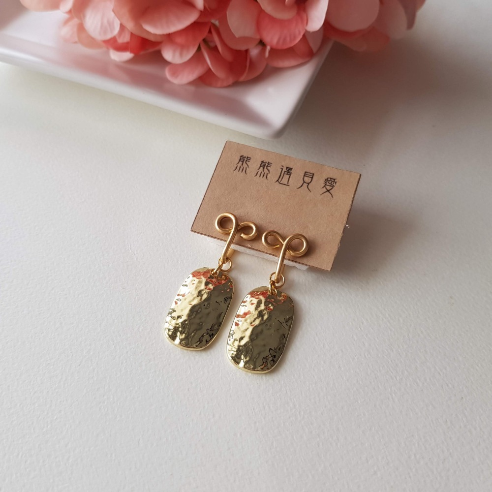 【圓方】無痛耳夾、夾式耳環、耳鉤-細節圖3