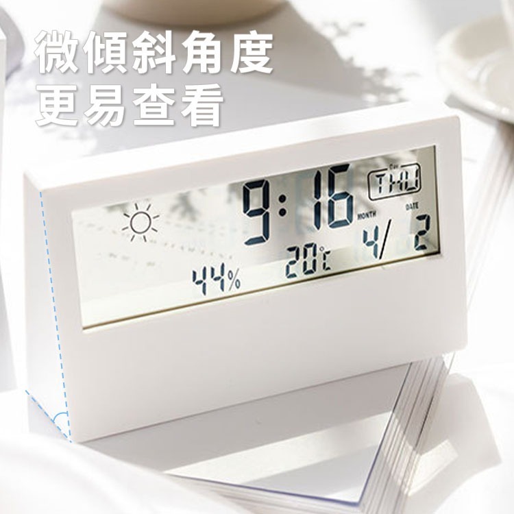 鬧鐘 電子鬧鐘 液晶貪睡鬧鐘 led電子鐘 電子時鐘 夜光時鐘 數字時鐘 桌上時鐘-細節圖6