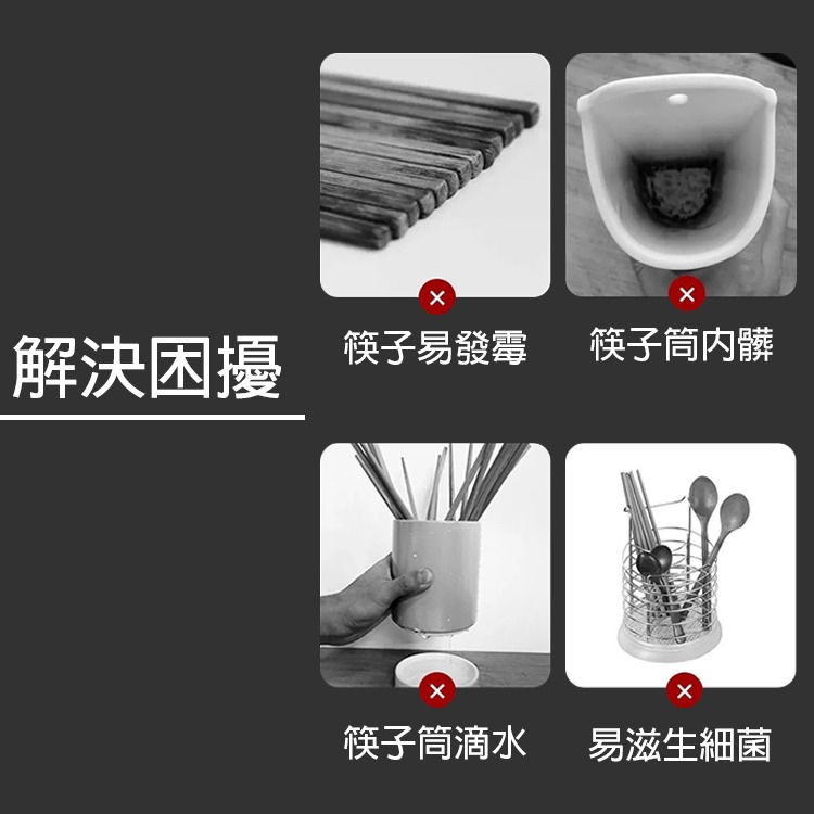 筷子消毒 充電式筷子消毒盒 筷子消毒機 消毒殺菌餐具架 壁掛餐具桶  筷子筒 餐具架-細節圖8