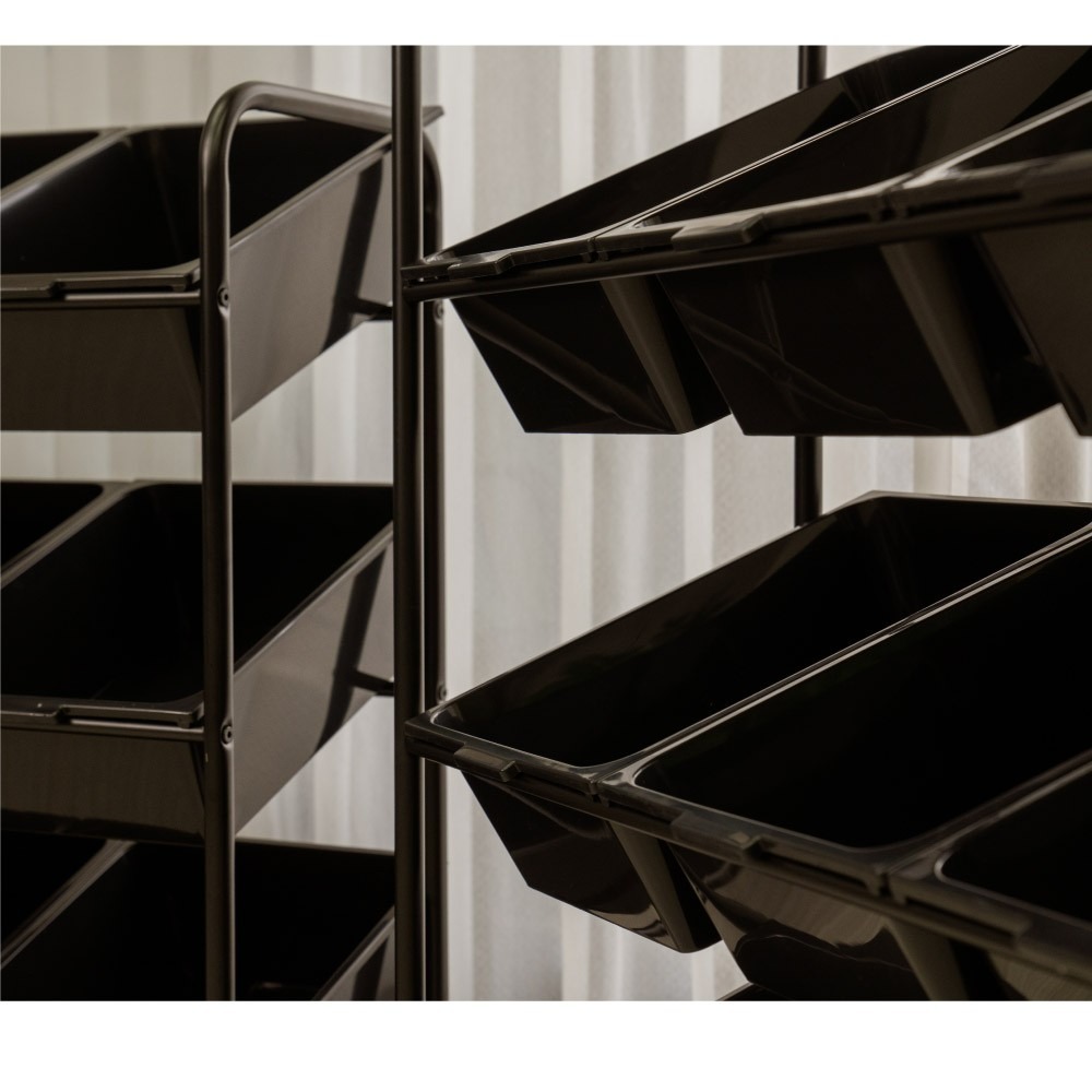 【ikloo】純黑玩具車(9格)-細節圖4