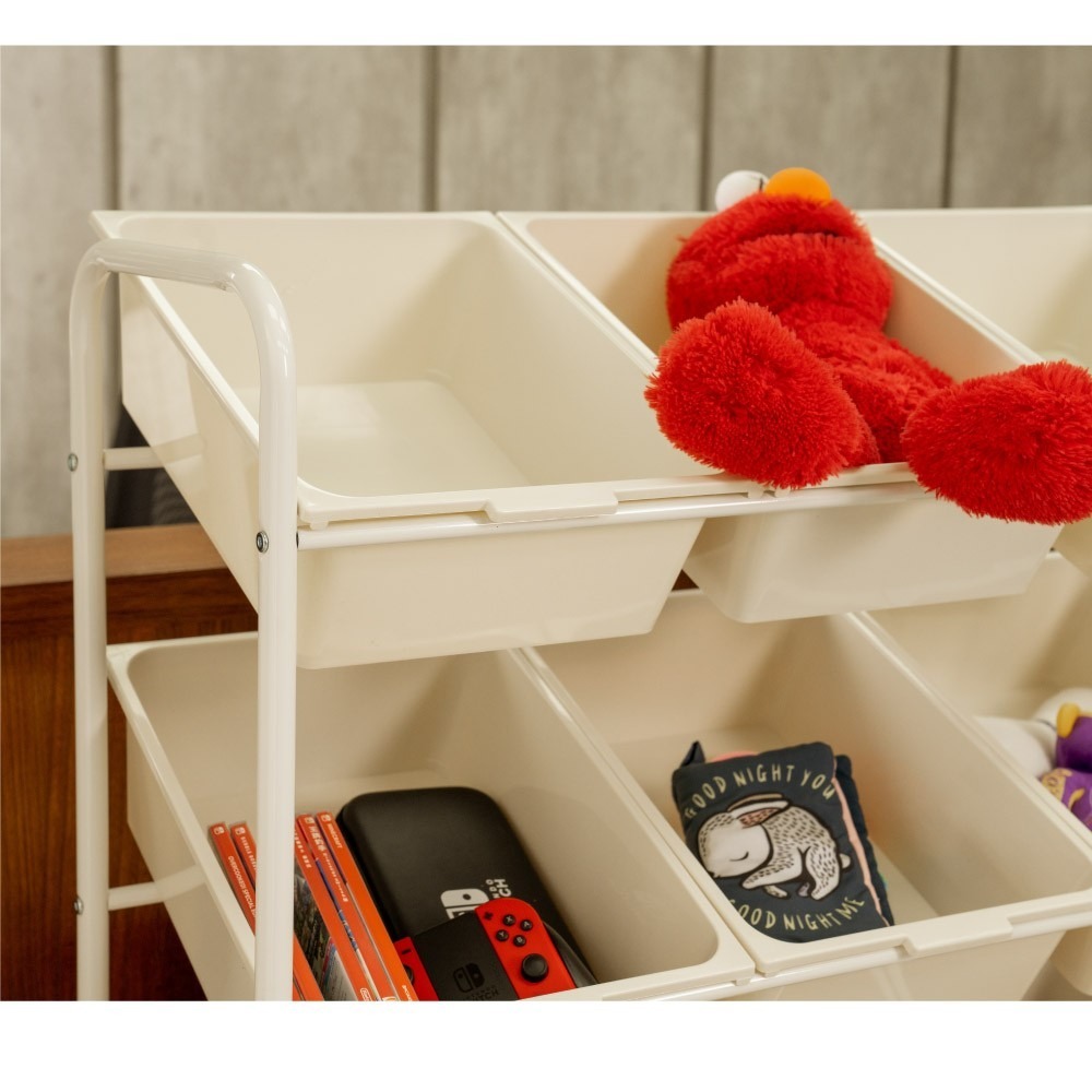 【ikloo】無印純白12格玩具車-細節圖4