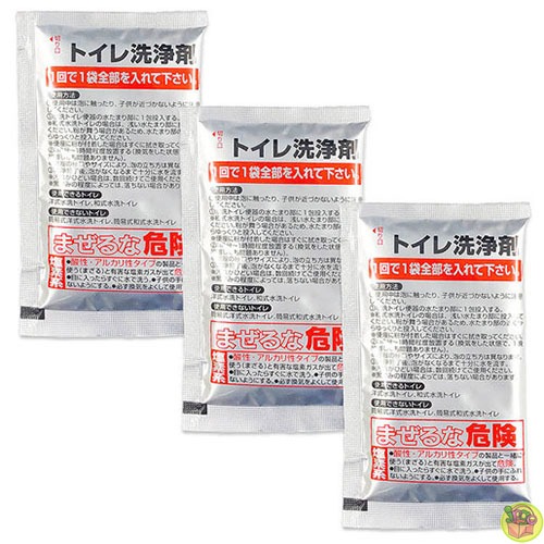 【JPGO】日本進口 獅子化學Pix 馬桶用 強力發泡粉 泡沫除菌洗淨粉 40gx3包-細節圖3