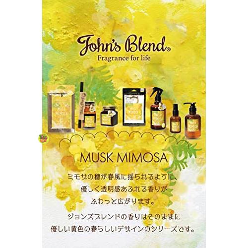 【JPGO】日本進口 John’s Blend 居家芳香消臭噴霧 280ml~含羞草麝香/玫瑰麝香-細節圖3