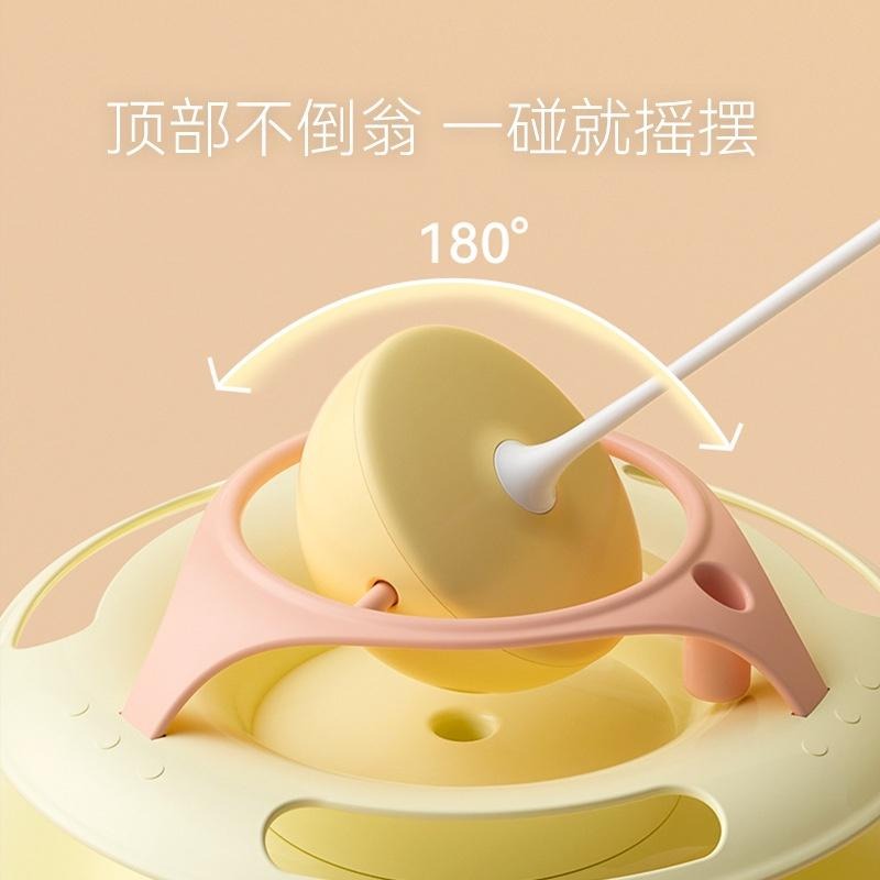 🔥在台現貨.附發票.快速出貨🔥貓咪三層軌道轉盤 貓咪不倒翁三層軌道球轉盤玩具 升級款轉盤玩具  貓咪玩具-細節圖7