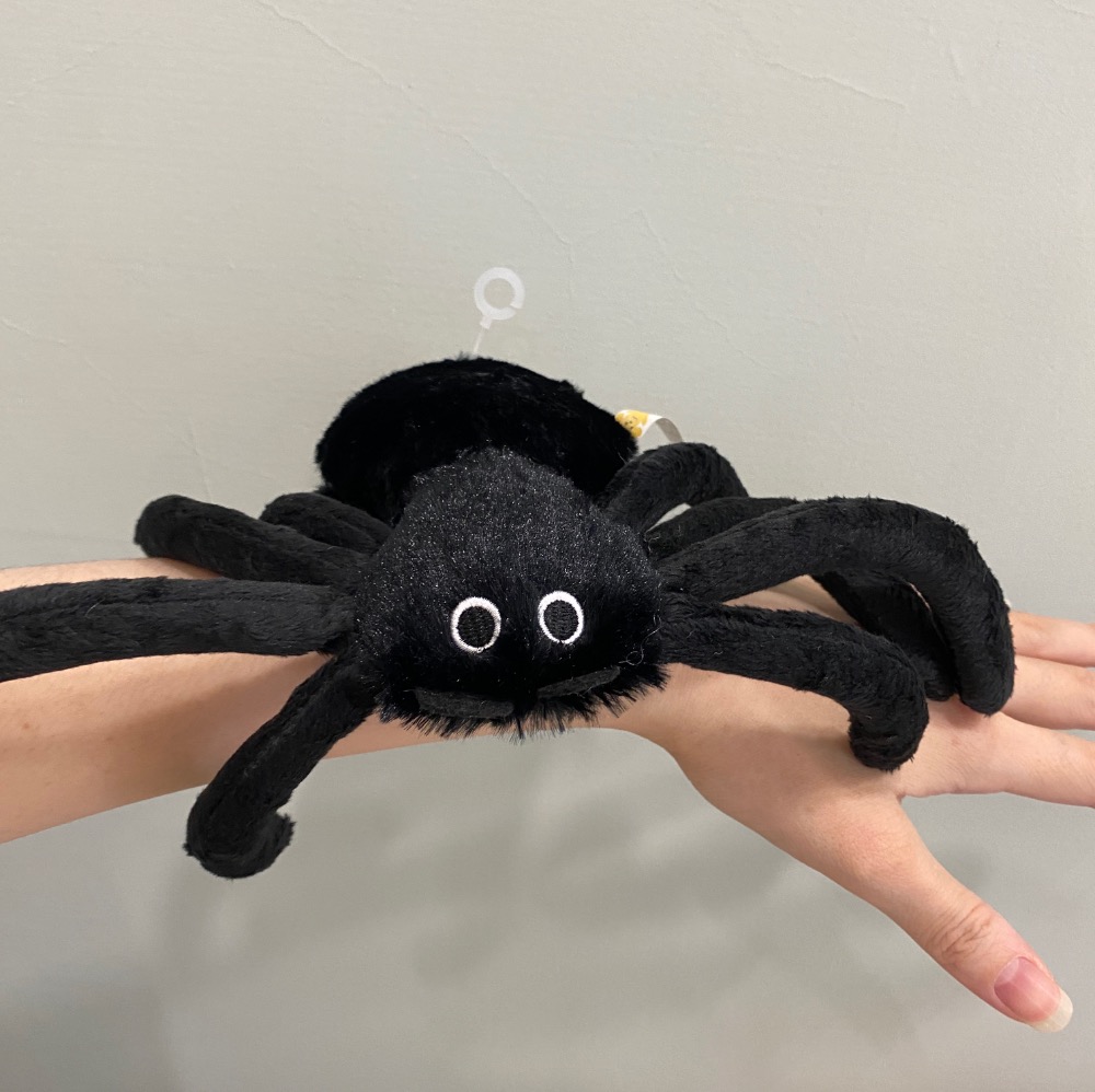 [Carpe Diem]現貨日貨 狗狗好朋友 蜘蛛玩具 萬聖節 🕷️ 填充 發聲玩具 毛孩 互動 減壓 絨毛玩具 寵物-細節圖4