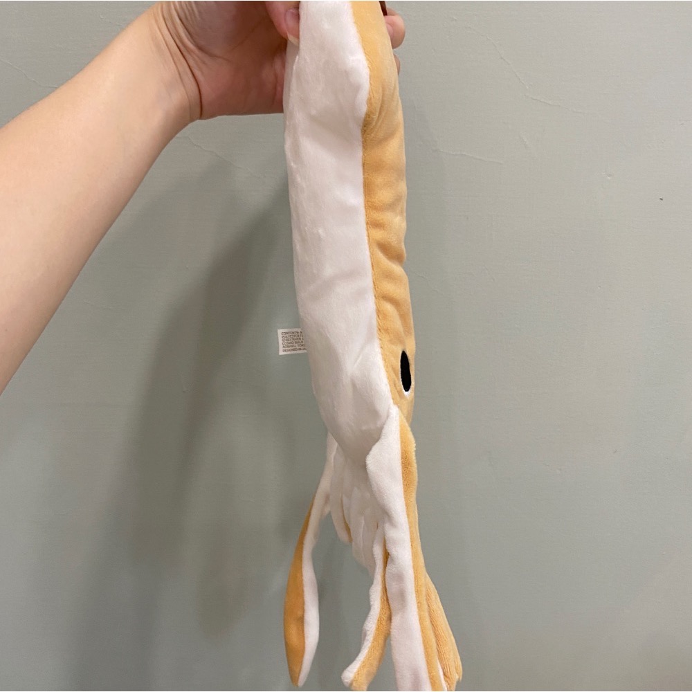 [Carpe Diem] 現貨日貨 狗狗好朋友 魷魚🦑玩具 大王魷魚 填充 發聲玩具 毛孩 互動 減壓 絨毛玩具 寵物-細節圖3