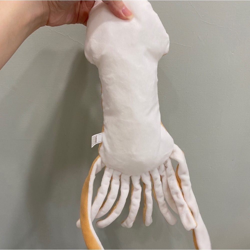 [Carpe Diem] 現貨日貨 狗狗好朋友 魷魚🦑玩具 大王魷魚 填充 發聲玩具 毛孩 互動 減壓 絨毛玩具 寵物-細節圖4