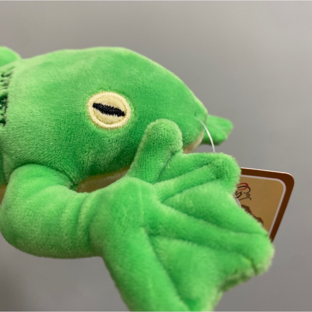 [Carpe Diem] 現貨日貨 狗狗好朋友 青蛙🐸玩具 蛙蛙 填充 發聲玩具 毛孩 互動 減壓 絨毛玩具 寵物-細節圖6